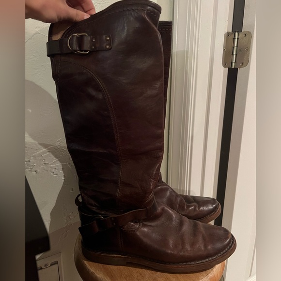 Frye Tall Slouch Riding Boot - Picture 1 of 6